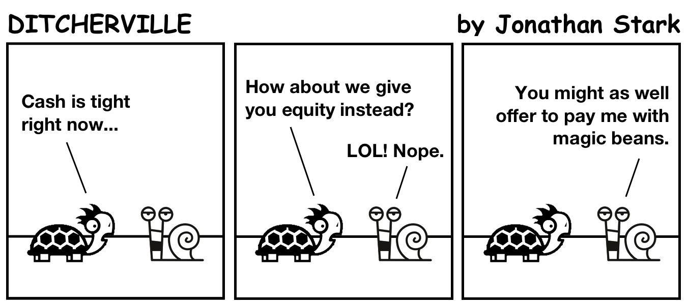 How about equity?