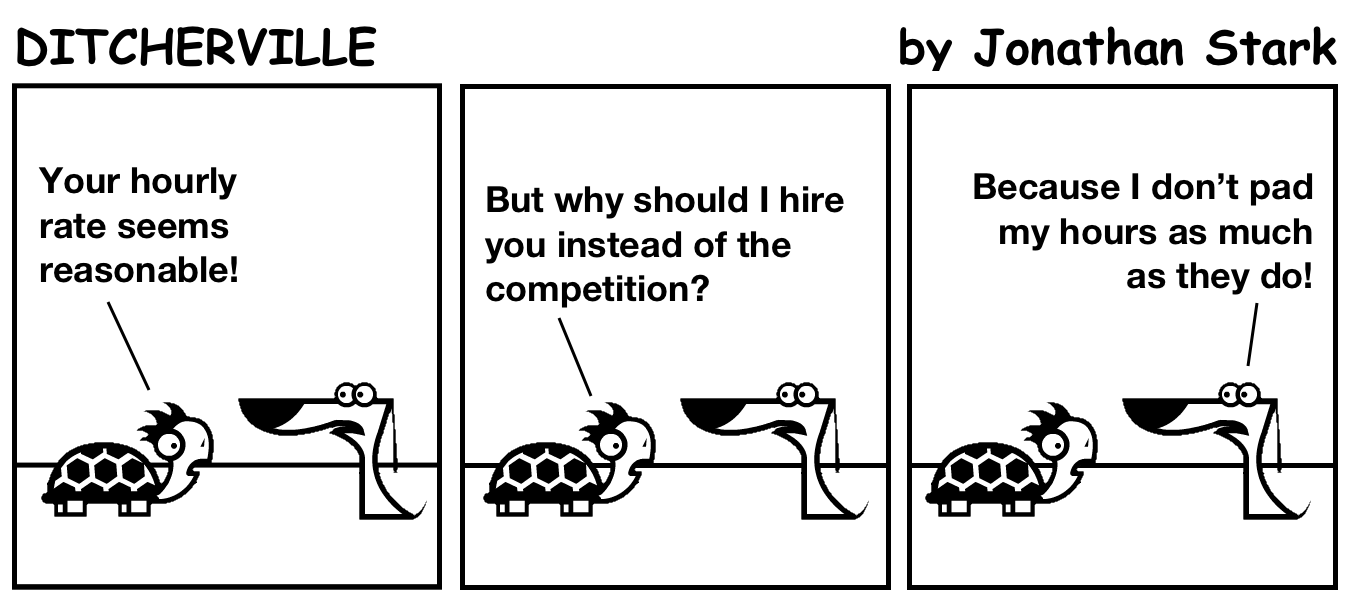 Why should I hire you instead of the competition?