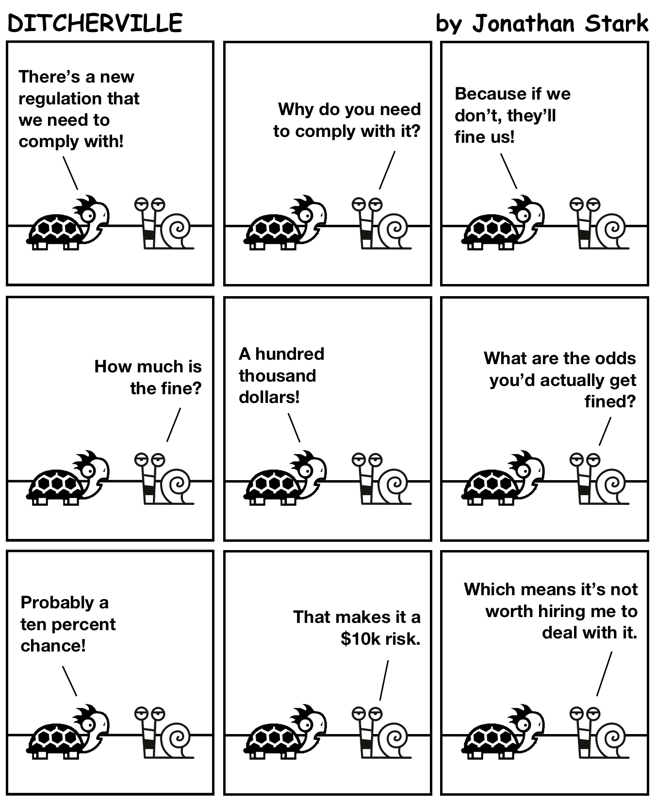 There’s a new regulation that we need to comply with!