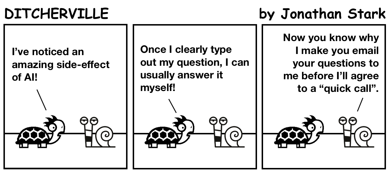 An Amazing Side-Effect of AI