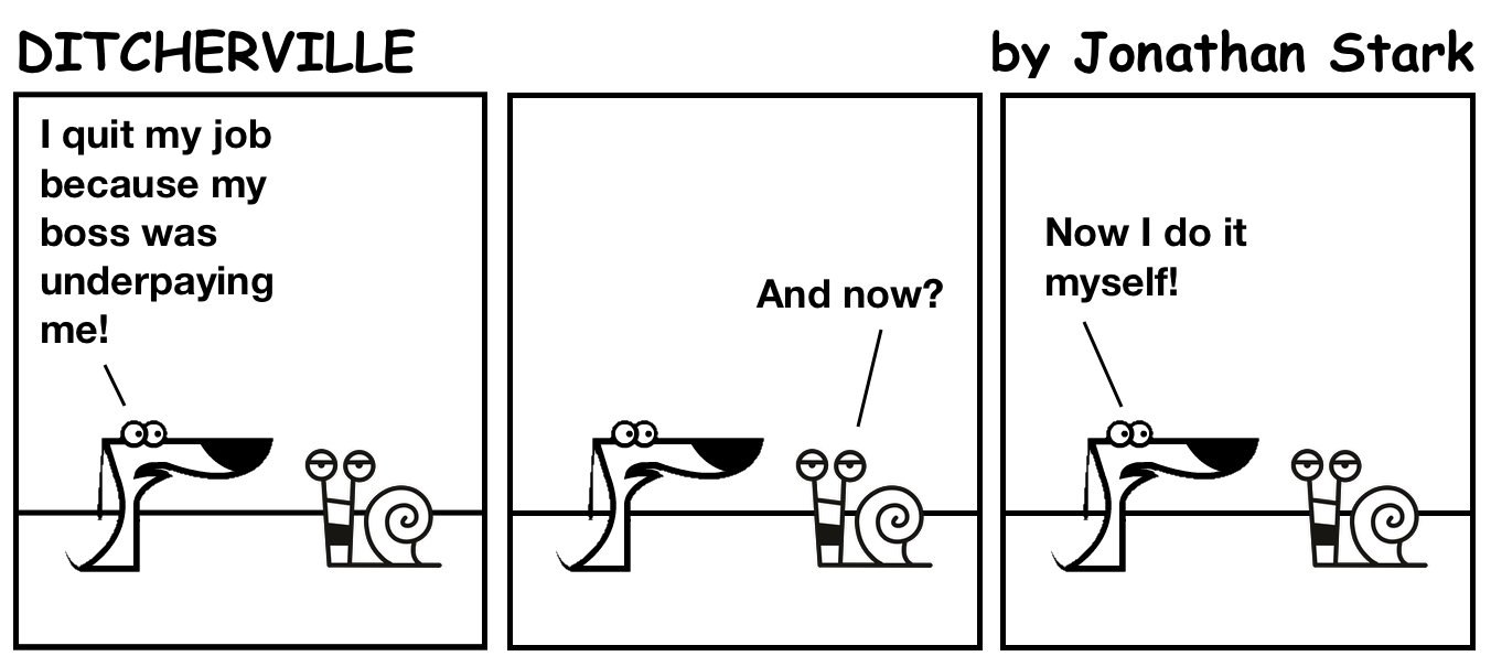 My boss was underpaying me!