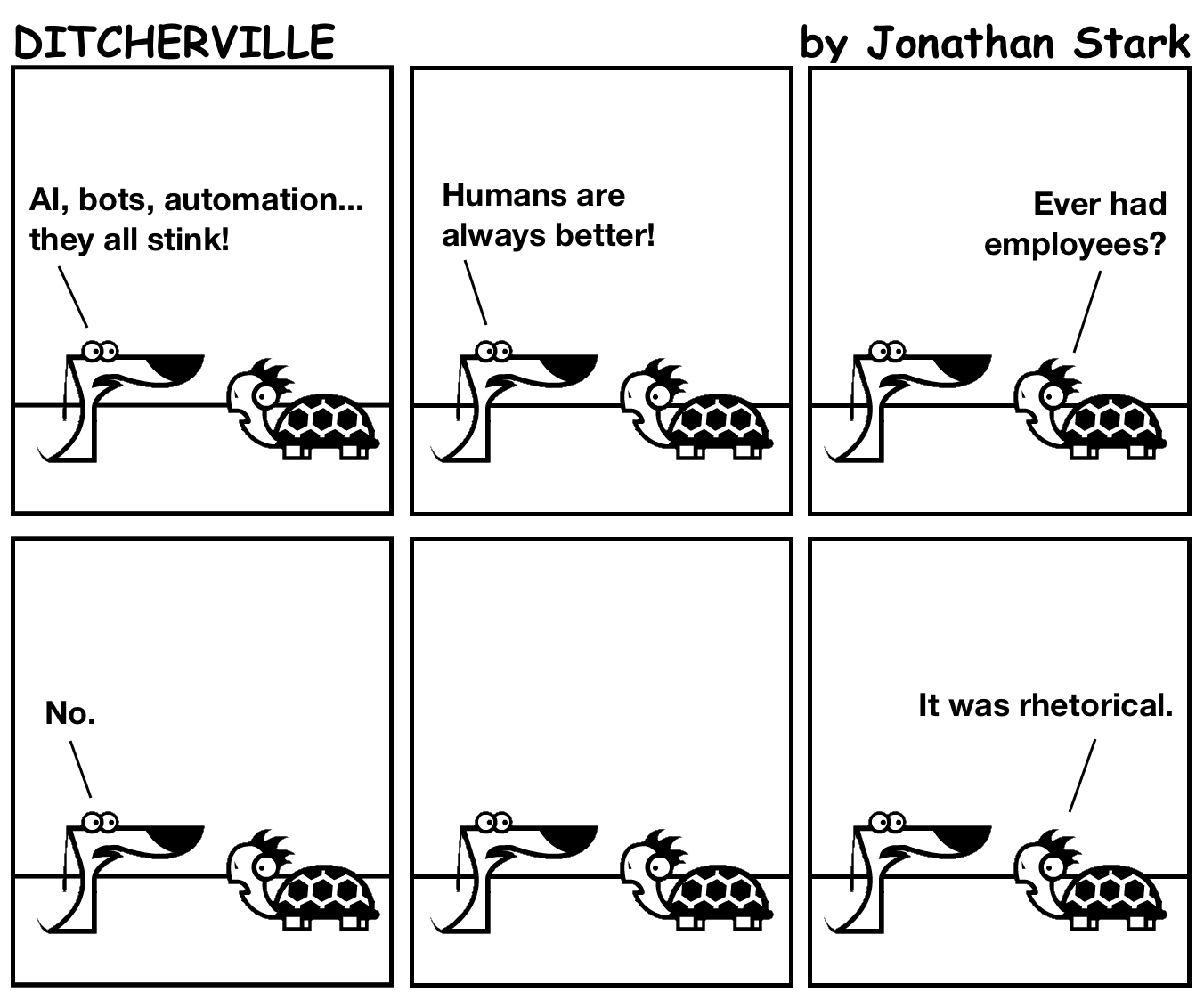 Humans are always better!