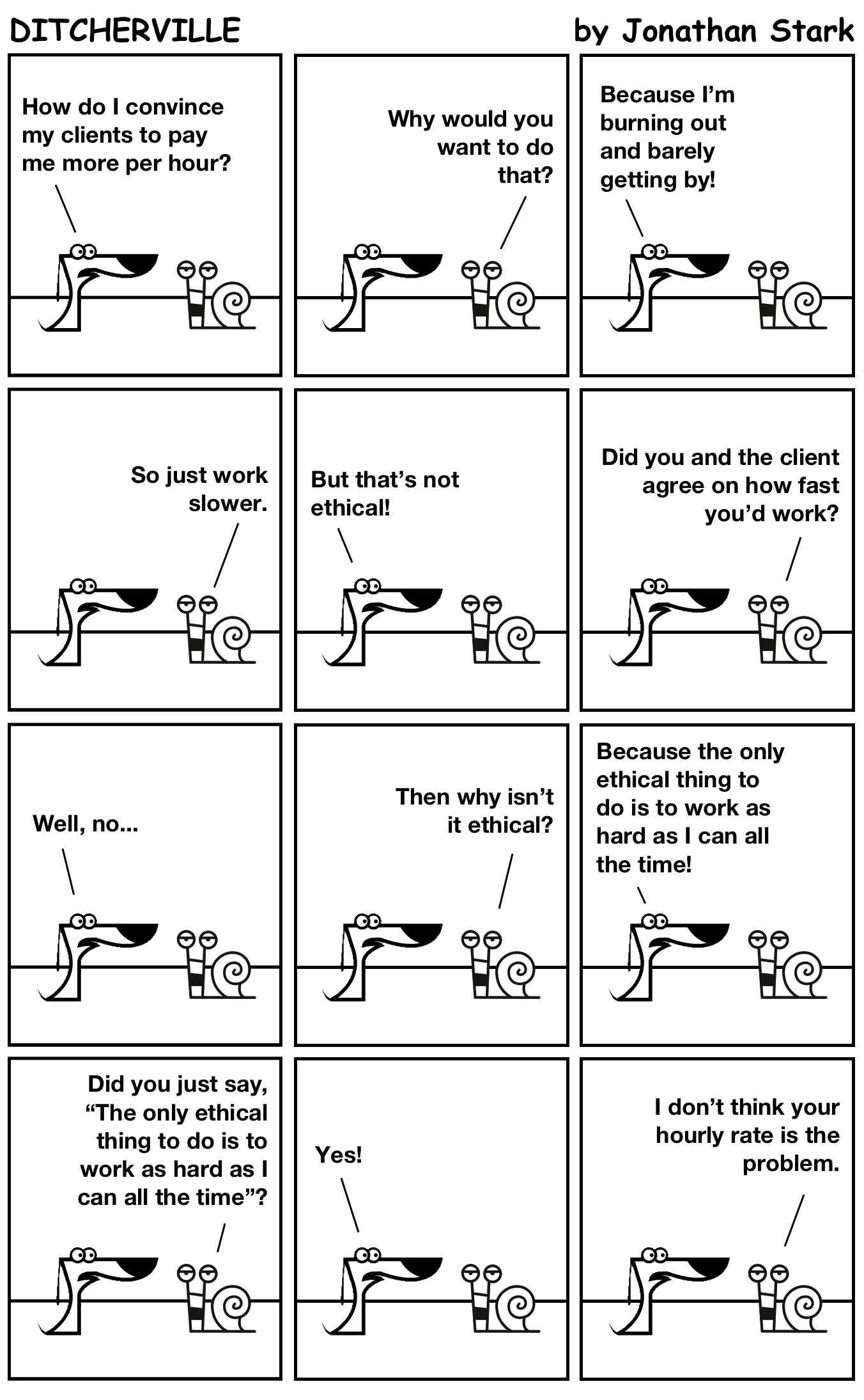 How do I convince my clients to pay me more per hour?