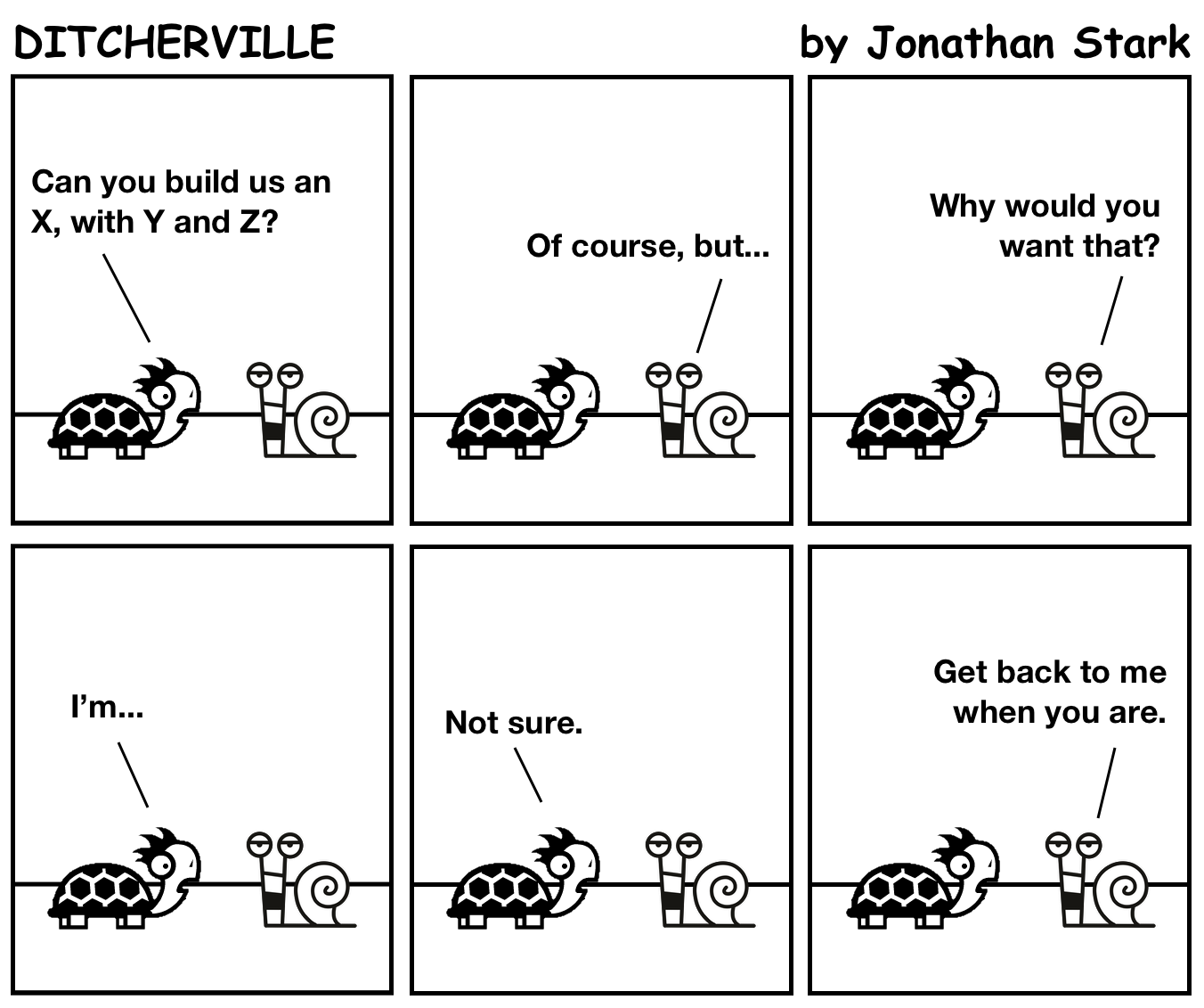 Can you build us an X, with Y and Z?